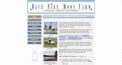 Desktop Screenshot of bluefiremoon.com