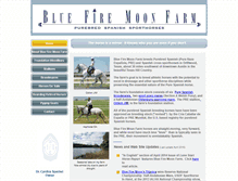 Tablet Screenshot of bluefiremoon.com